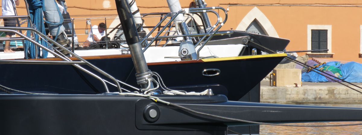 Close up Yacht 