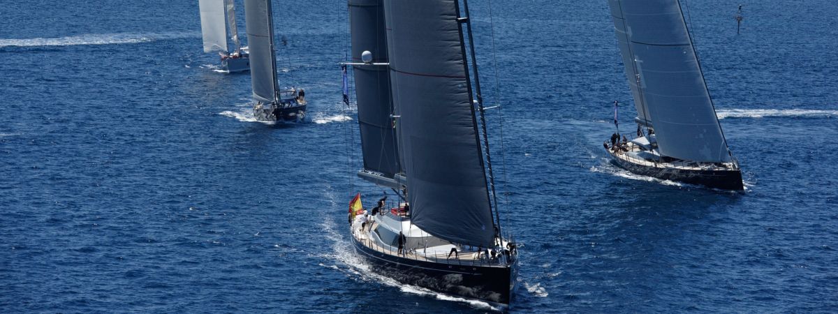 Sailing Yachts during a race